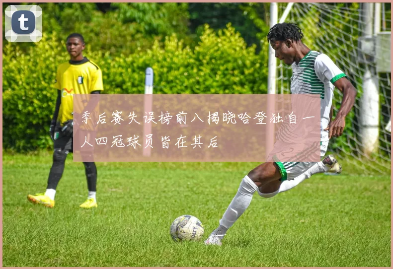 季后赛失误榜前八揭晓哈登独自一人四冠球员皆在其后